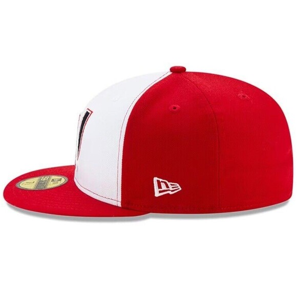 New Era 59Fifty Washington National MLB Hat 7 1/4 Red White Blue Low Profile Cap - Picture 3 of 12